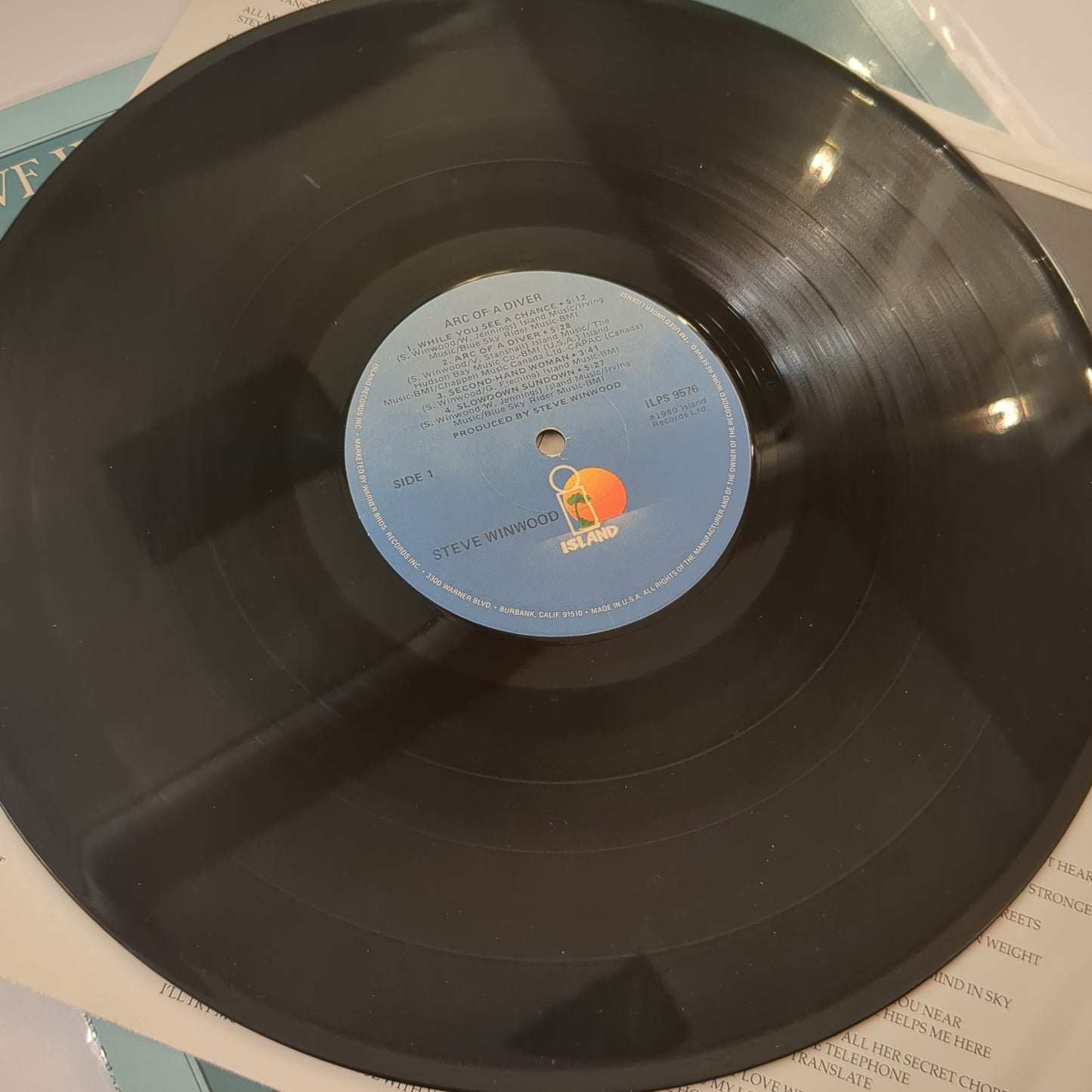 Steve Winwood - 'Arc Of A Diver'