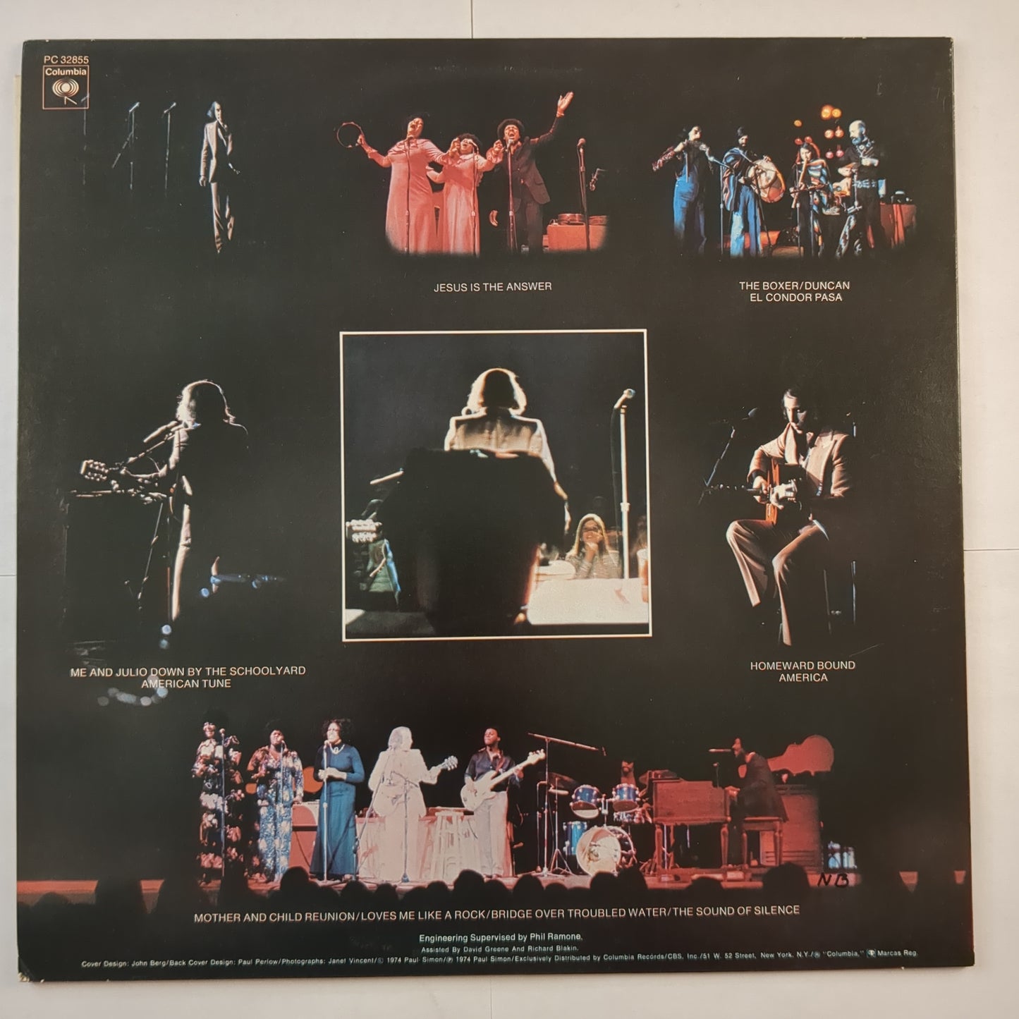 Paul Simon - 'Paul Simon In Concert Live Rhymin'