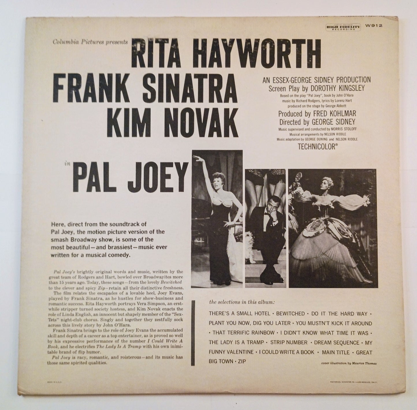 Rita Hayworth, Frank Sinatra, Kim Novak - 'Pal Joey'