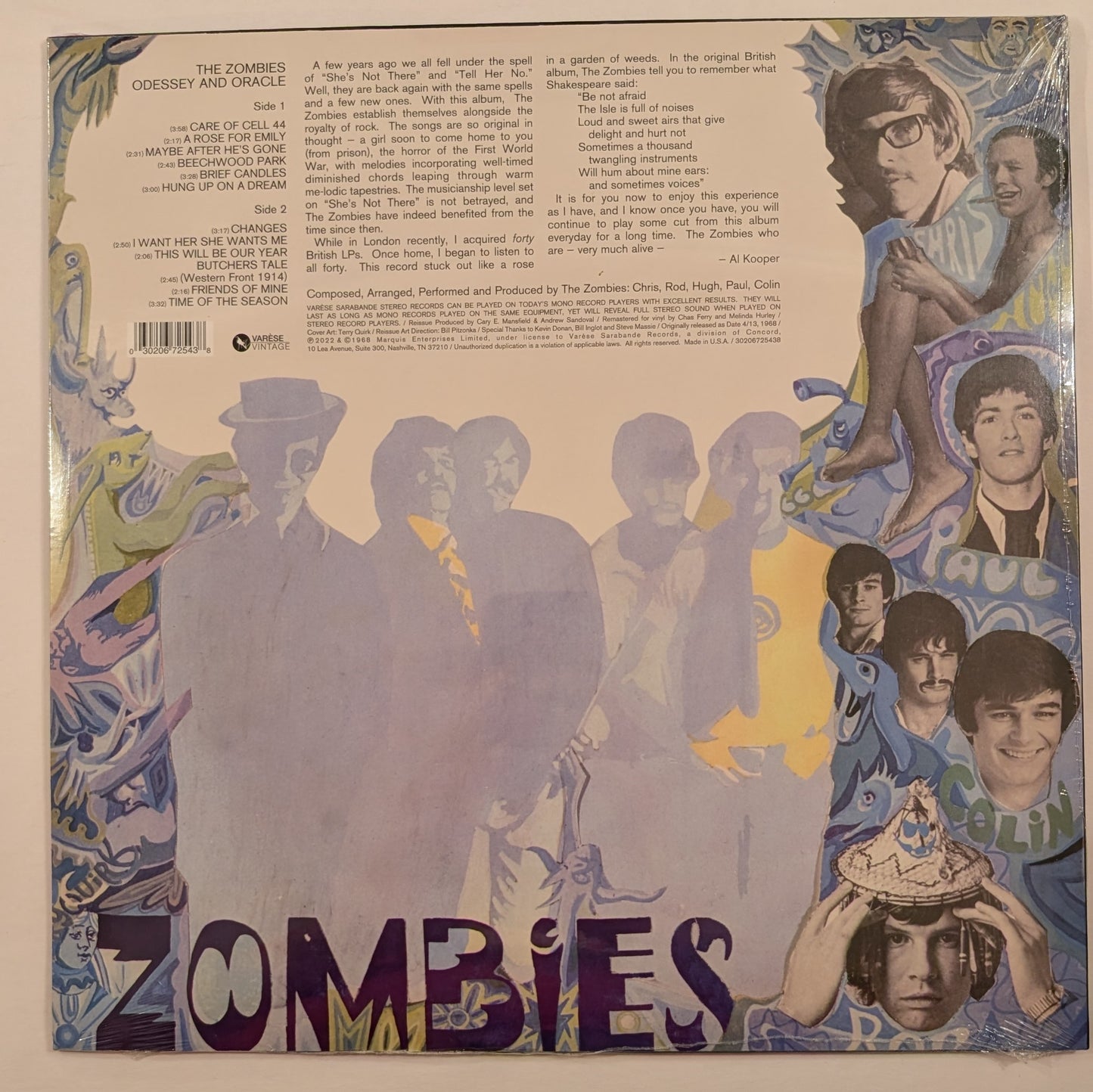 The Zombies - 'Odessey And Oracle'