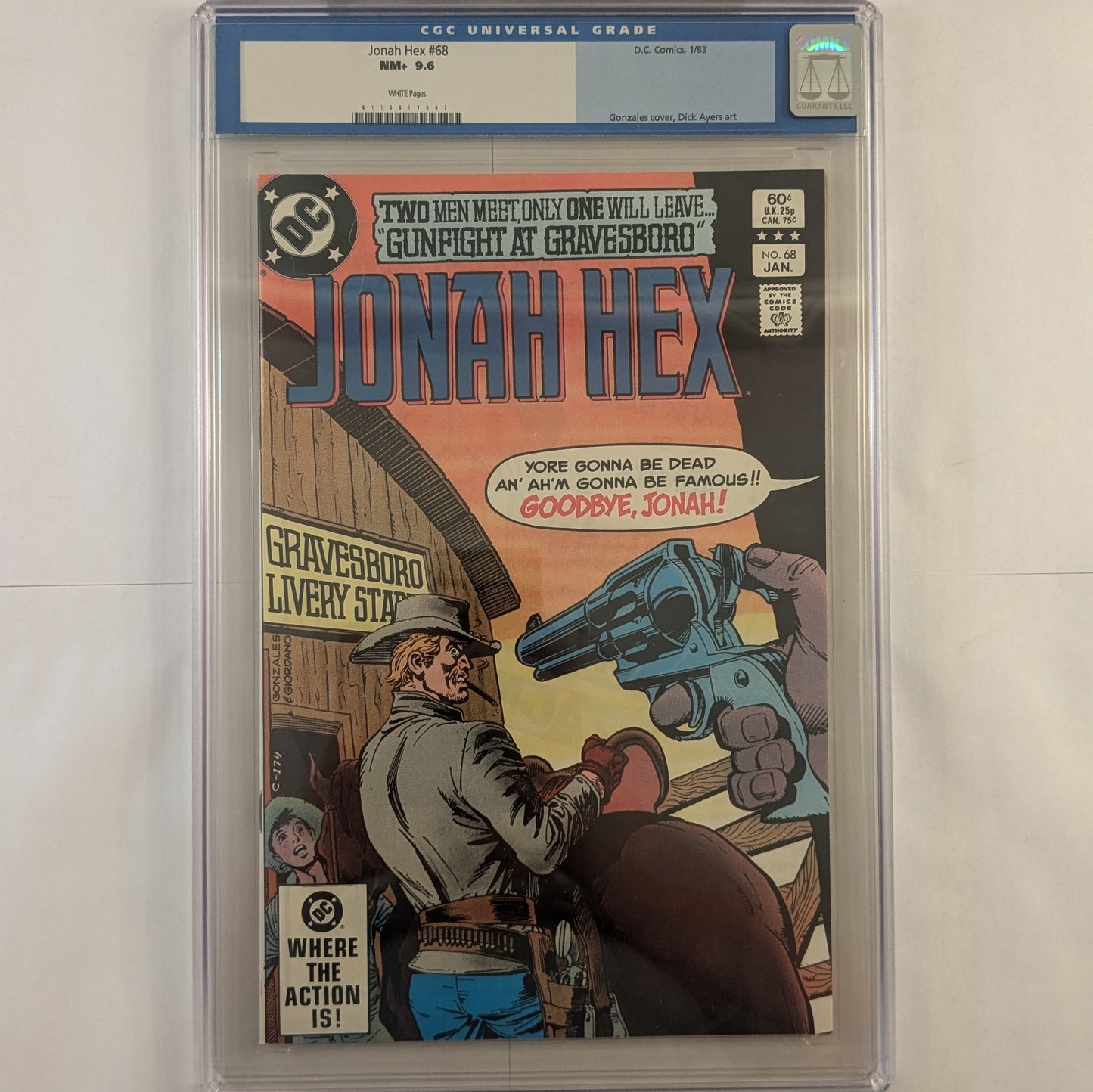 Jonah Hex #68 (01/83) CGC 9.6