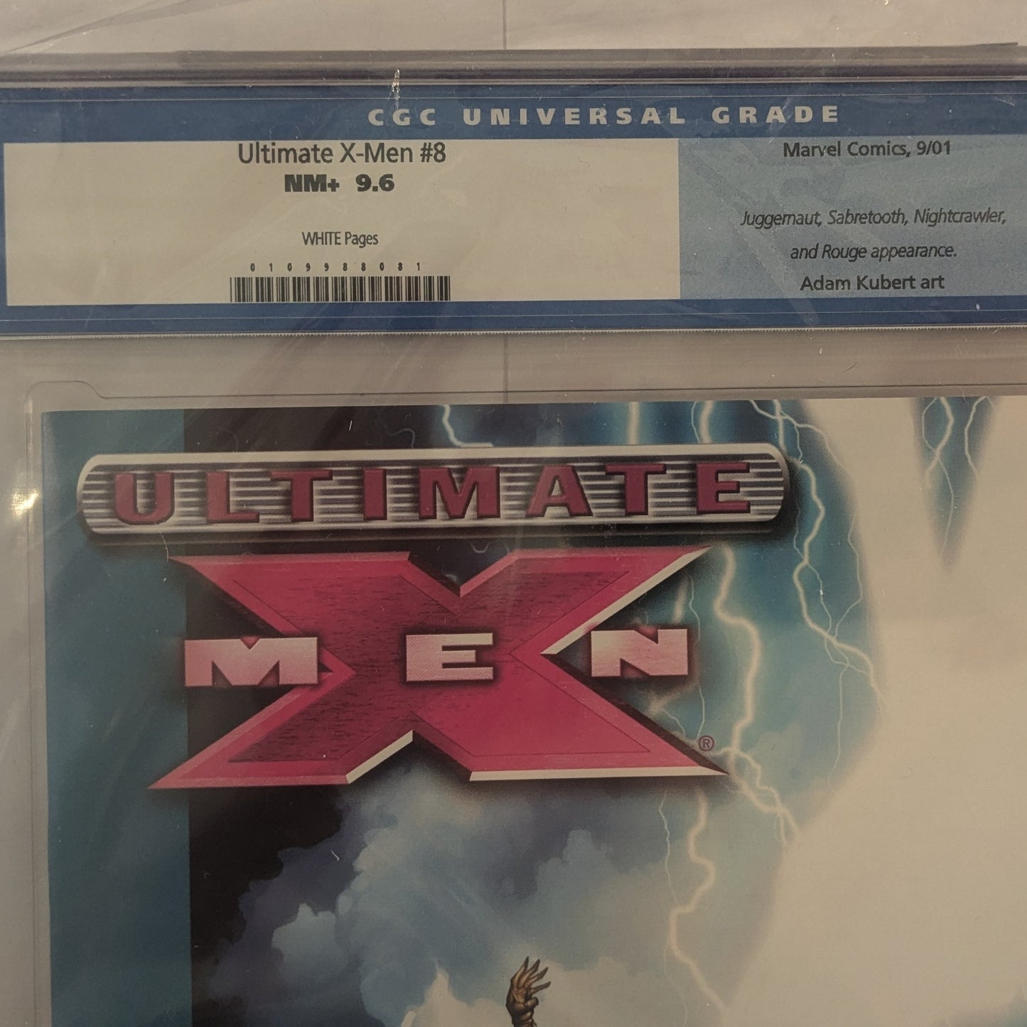 Ultimate X-Men #8 (09/01) CGC 9.6