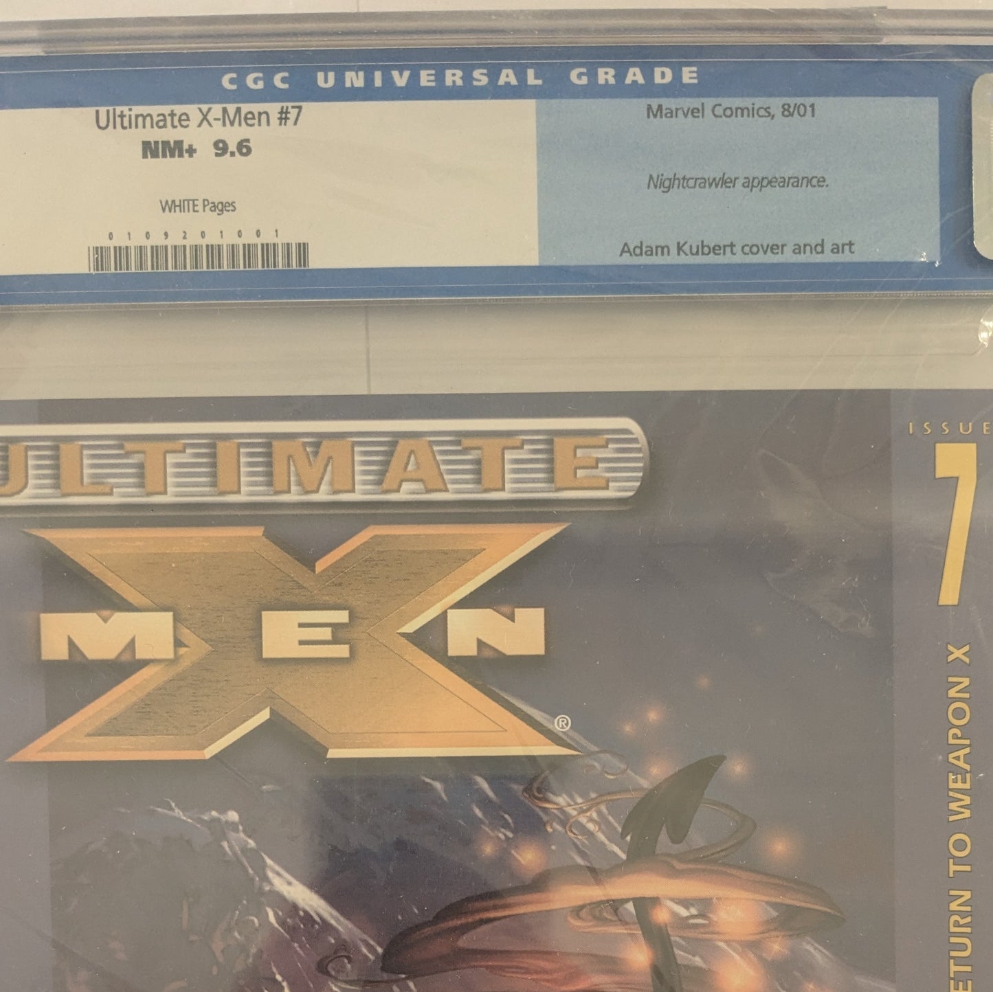 Ultimate X-Men #7 (08/01) CGC 9.6