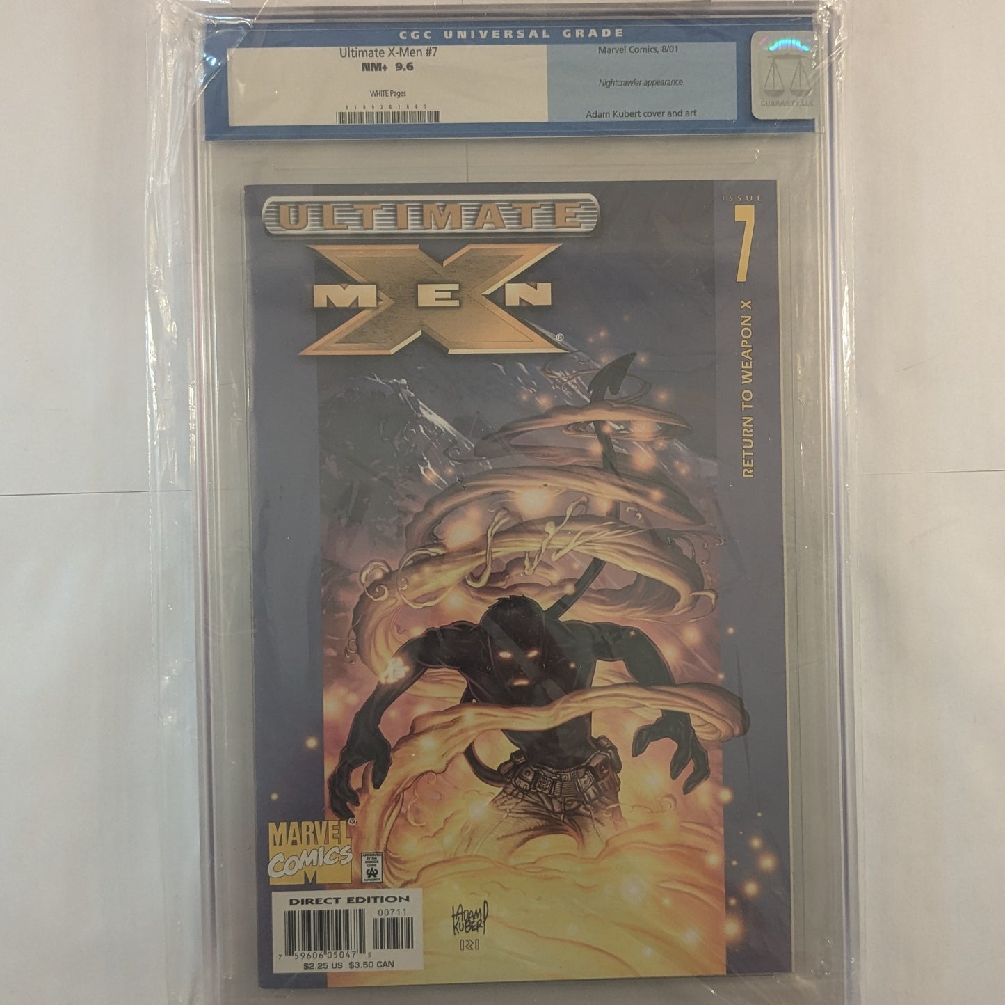 Ultimate X-Men #7 (08/01) CGC 9.6