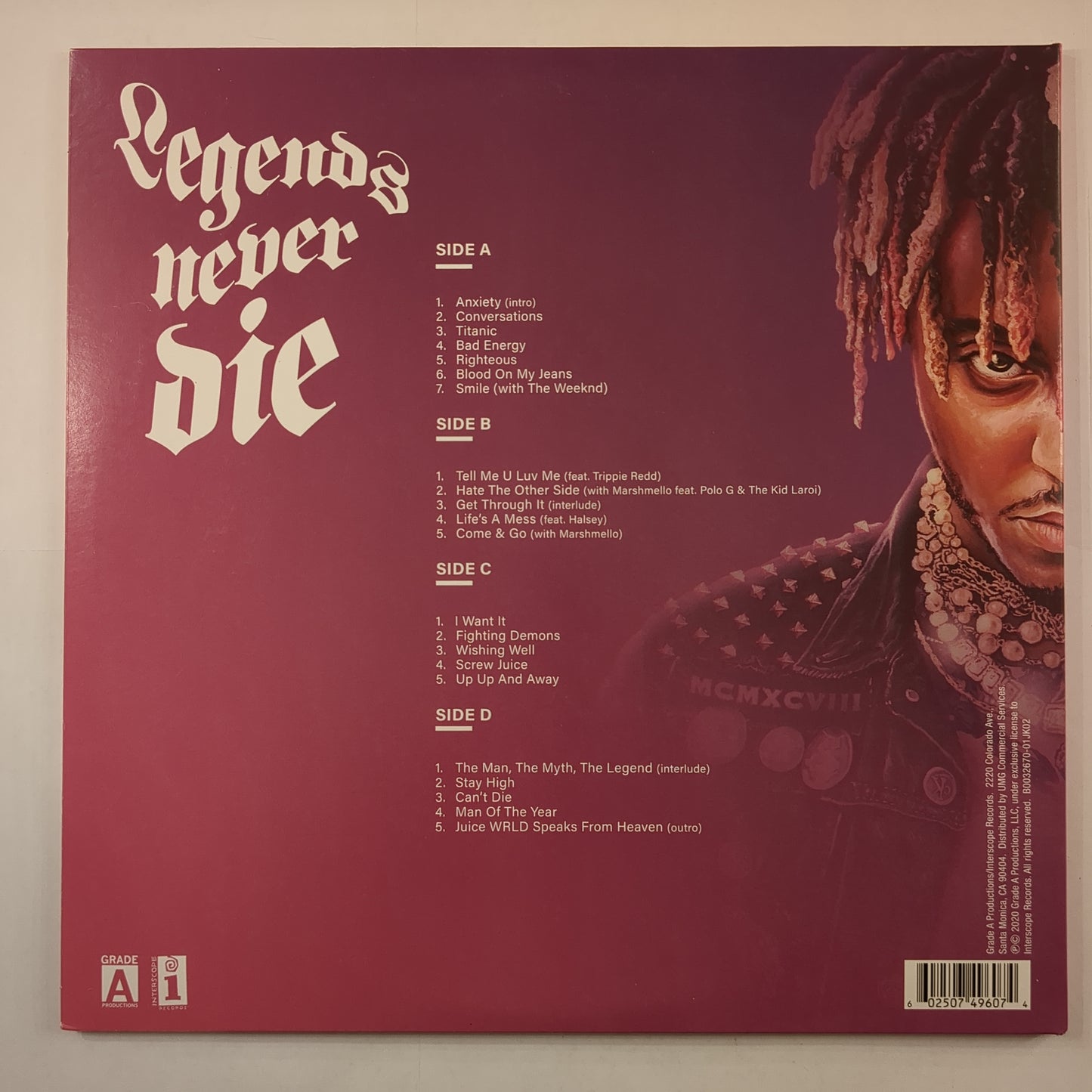 Juice WRLD - 'Las leyendas nunca mueren'