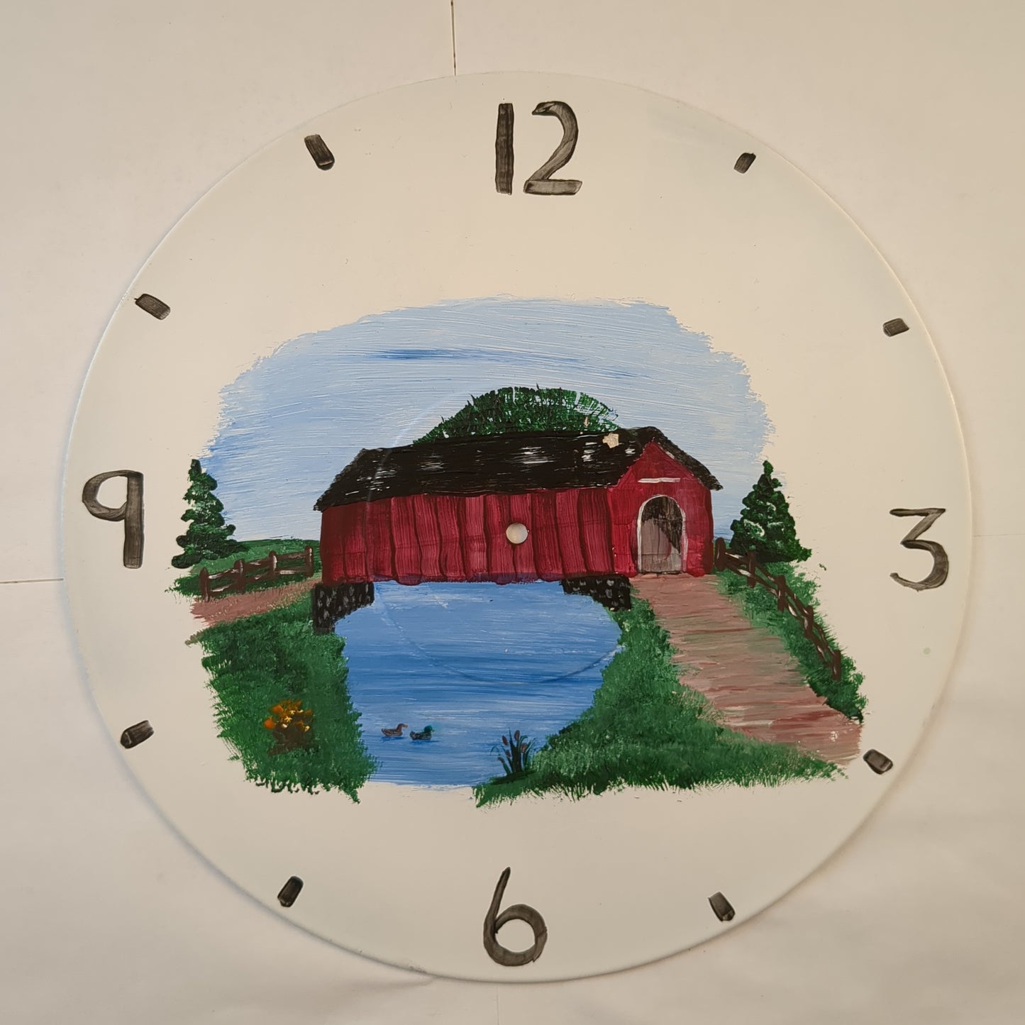 Wall Clock on 12" Record