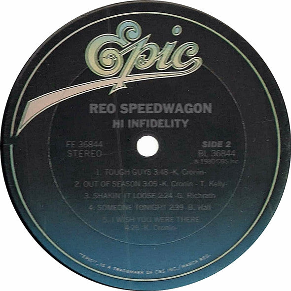 REO Speedwagon - 'Hi Infidelity'