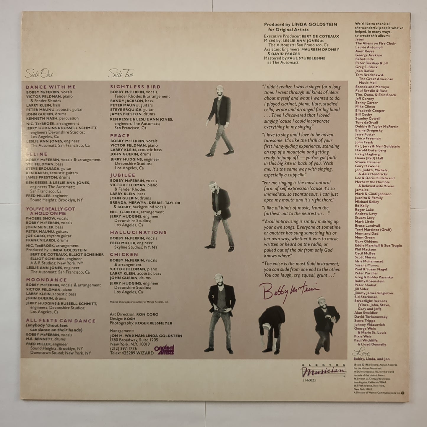 Bobby McFerrin - 'Bobby McFerrin'
