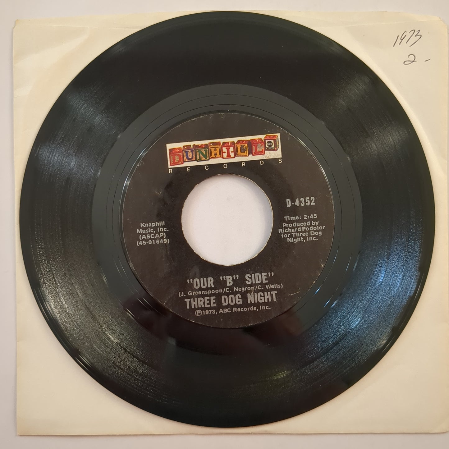 Three Dog Night - 'Shambala/Our "B" Side'