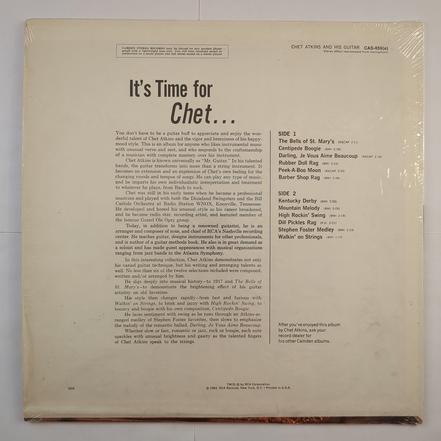 Chet Atkins - 'And His Guitar'