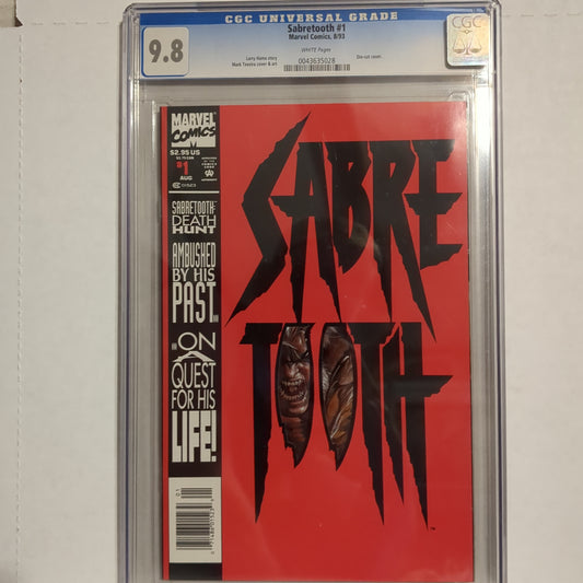 Sabretooth #1 8/93 CGC 9.8