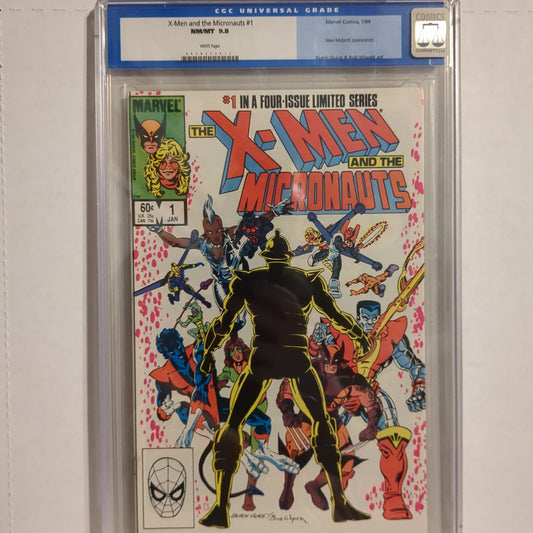 The X-Men And The Micronauts #1 1/84 9.8