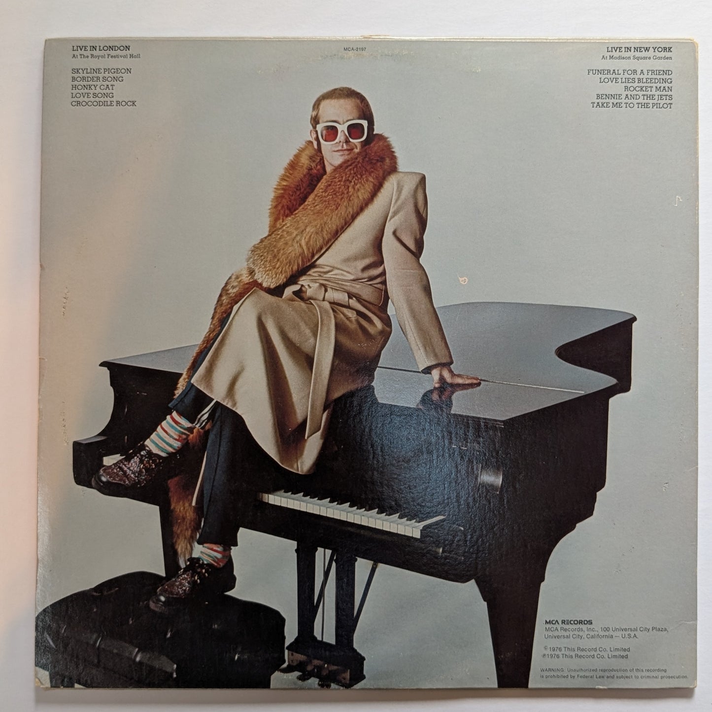 Elton John - 'Here and There'