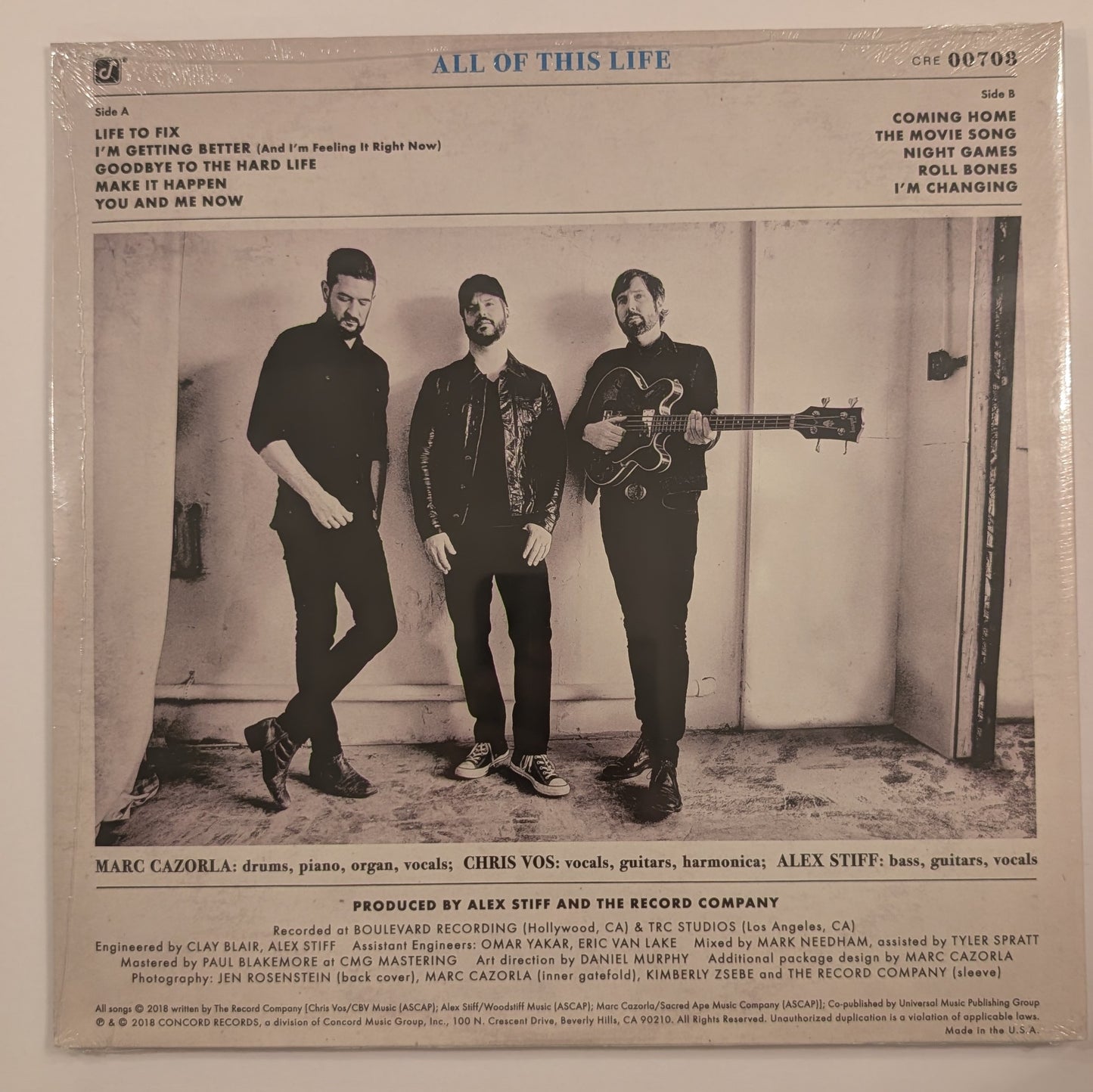 The Record Company - 'All Of This Life'