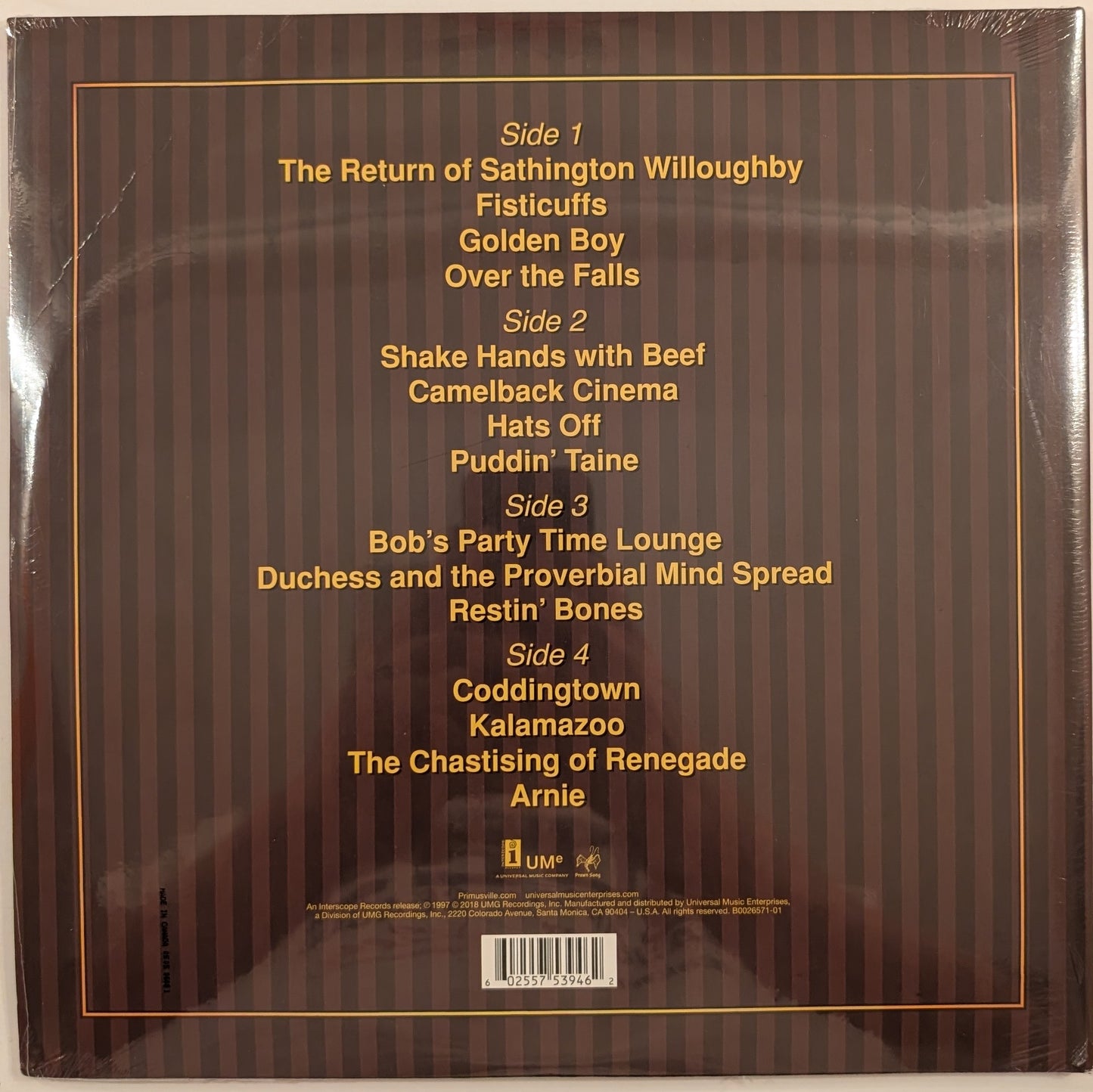 Primus - 'Brown Album'