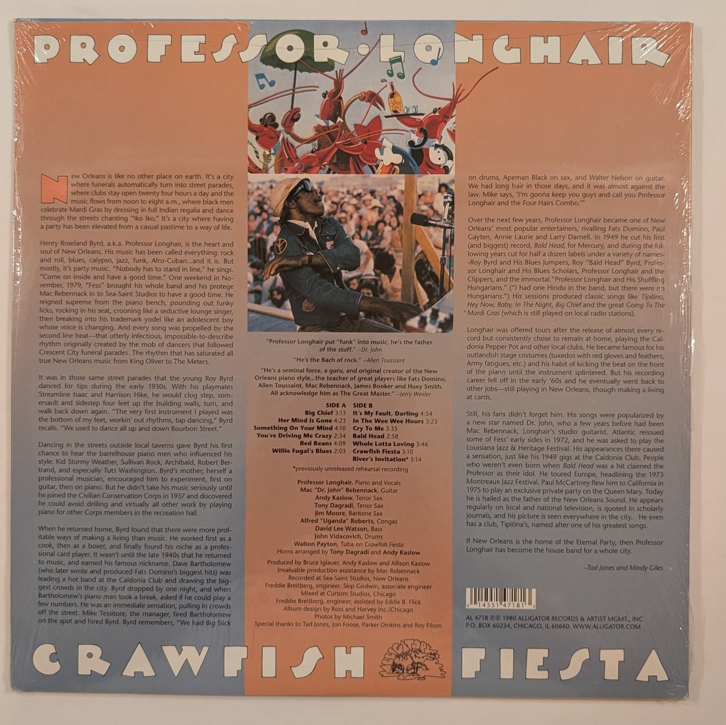 Professor Longhair - 'Crawfish Fiesta'