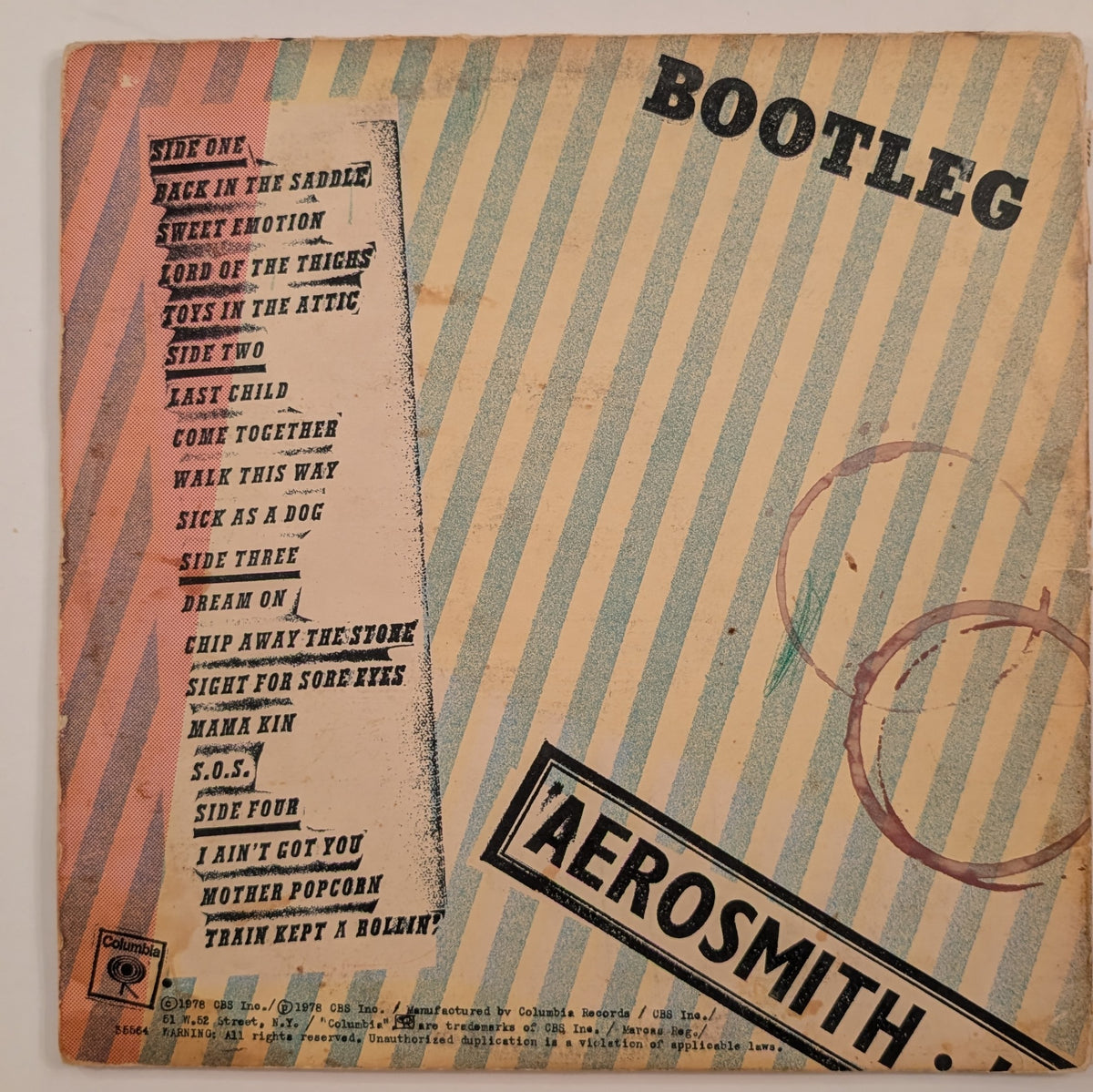 Aerosmith - Live! Bootleg