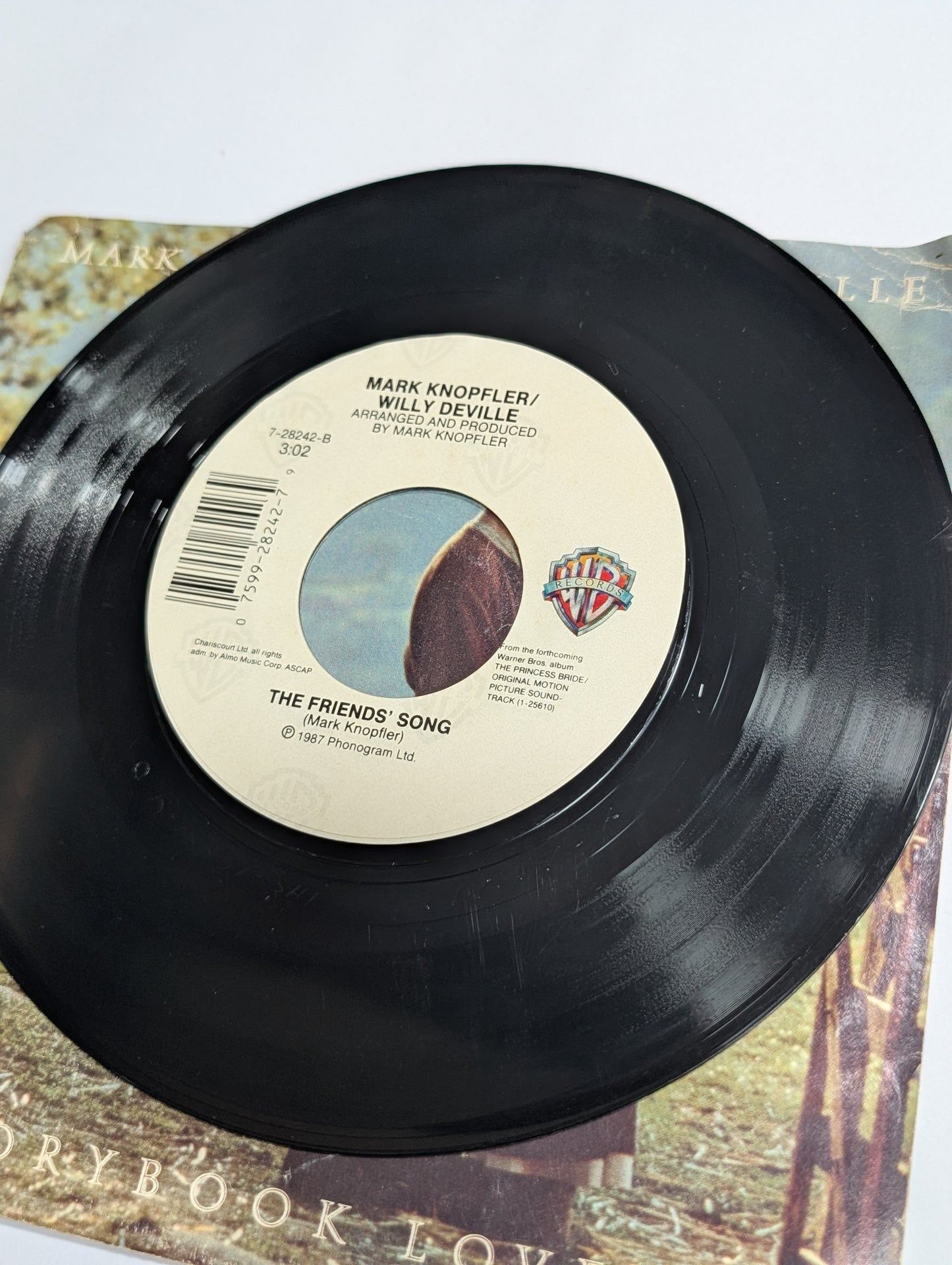 Mark Knopfler/Willy Deville - 'Storybook Love (Theme from The Princess Bride)/The Friends' Song'