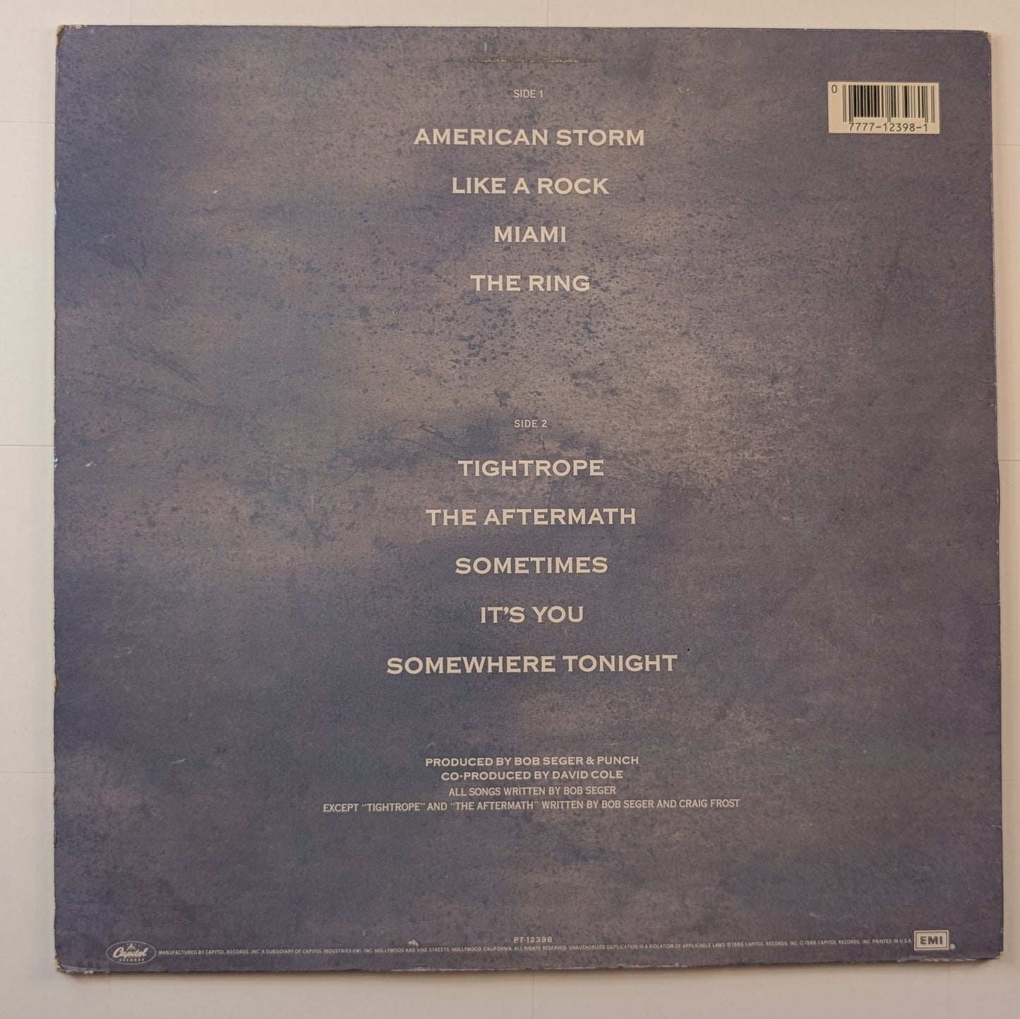 Bob Seger & The Silver Bullet Band - 'Like A Rock'