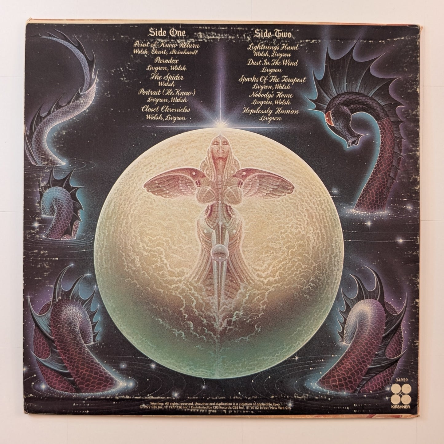 Kansas - 'Point Of Know Return'