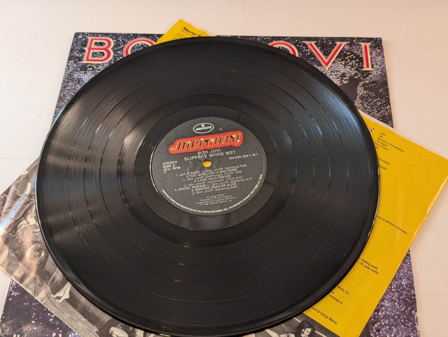 Bon Jovi - 'Slippery When Wet'