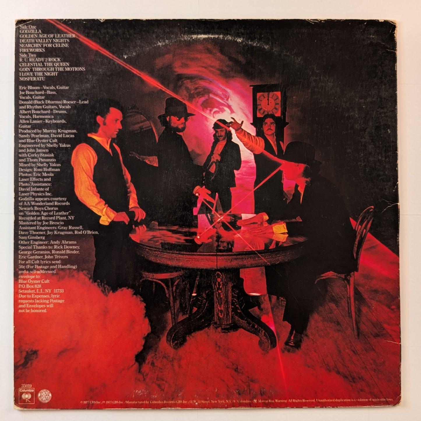 Blue Oyster Cult - 'Spectres'