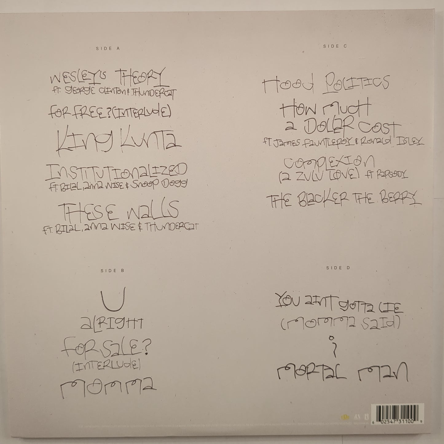 Kendrick Lamar - 'To Pimp A Butterfly'