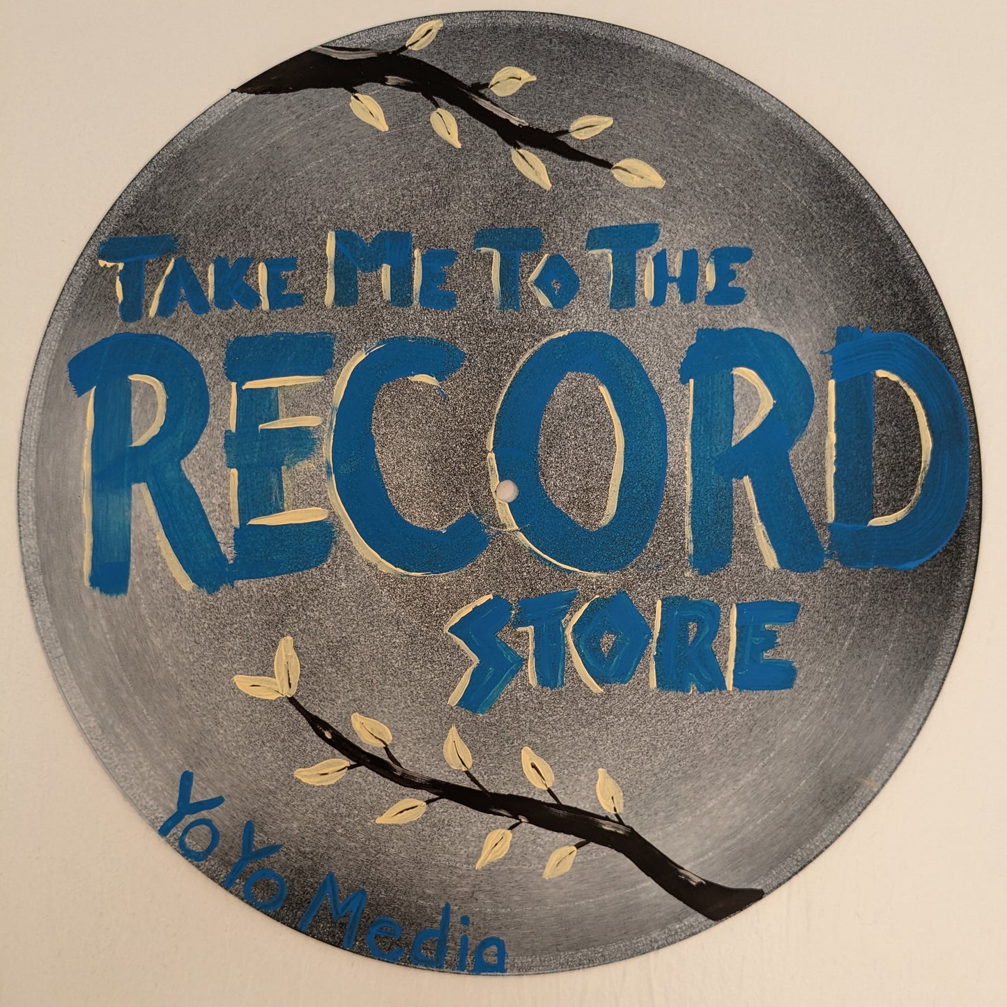 'Take Me To The Record Store' Record Art