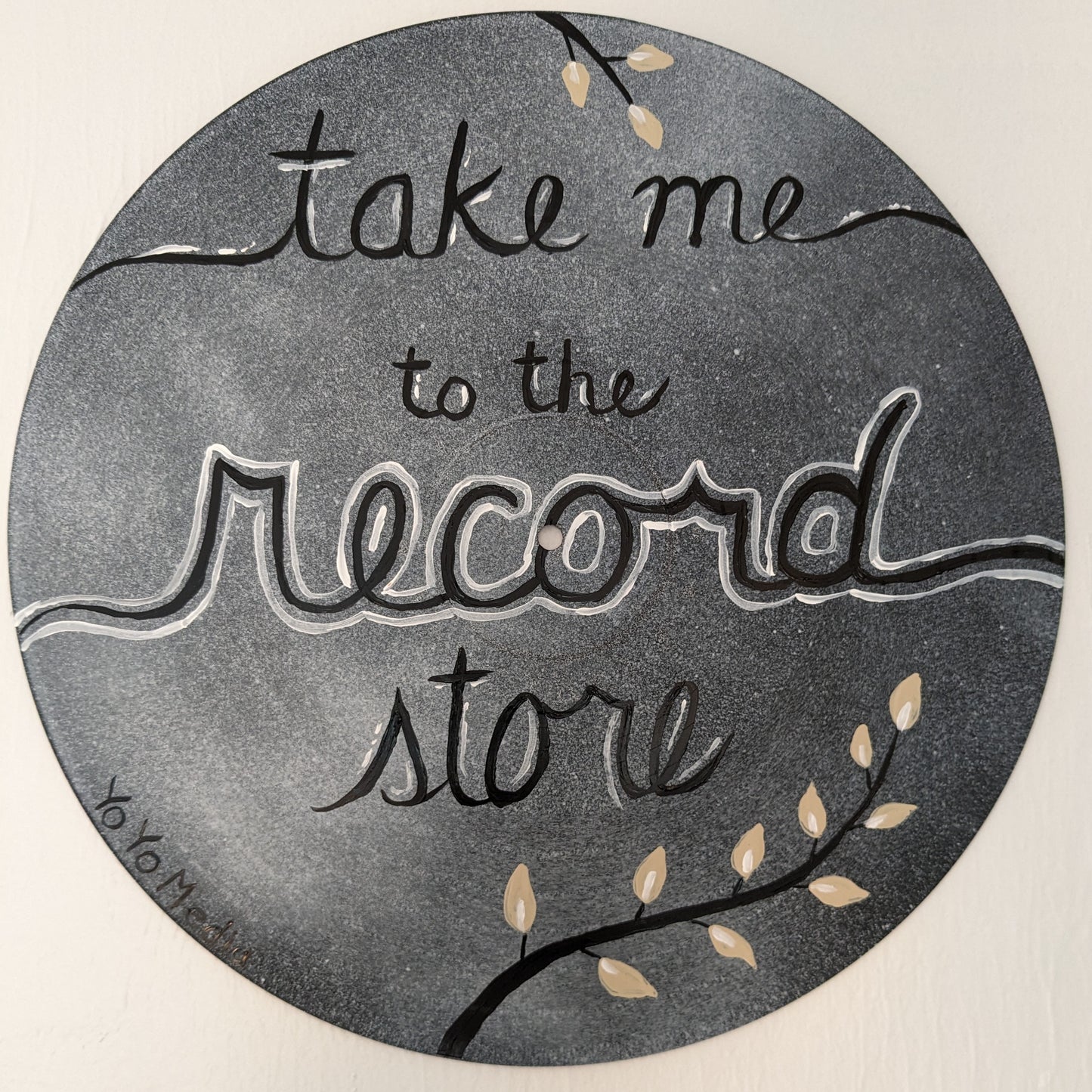 'Take Me To The Record Store' Record Art